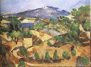 Paul Cezanne The Mountain Sweden oil painting artist